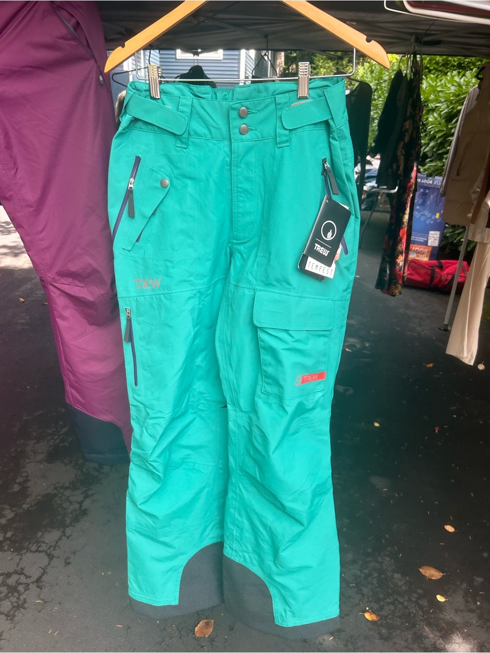 Women’s Teal Snowboard Pants